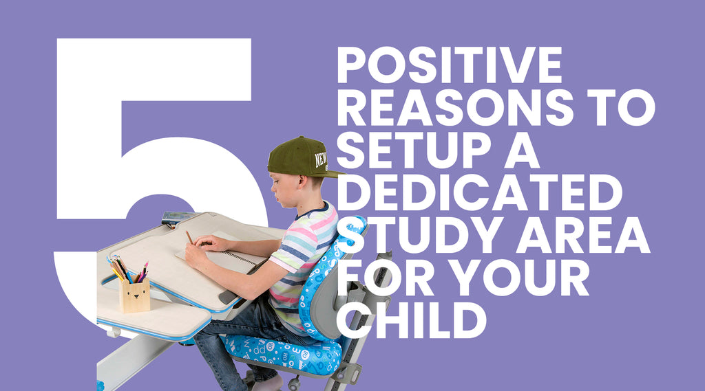 5 Positive Reasons to Setup a Dedicated Study Area for Your Child